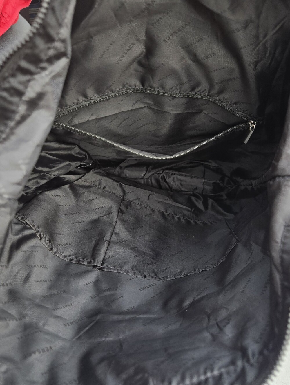 Versace Parfums Black Backpack - Picture 9 of 10